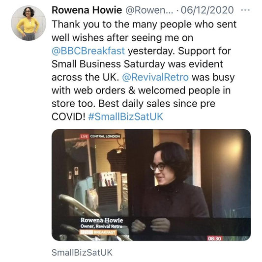BBC Breakfast Interview on Small Business Saturday