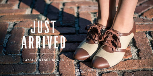 Sarah's Shoe of the Month: The Royal Vintage Evelyn Retro Oxford