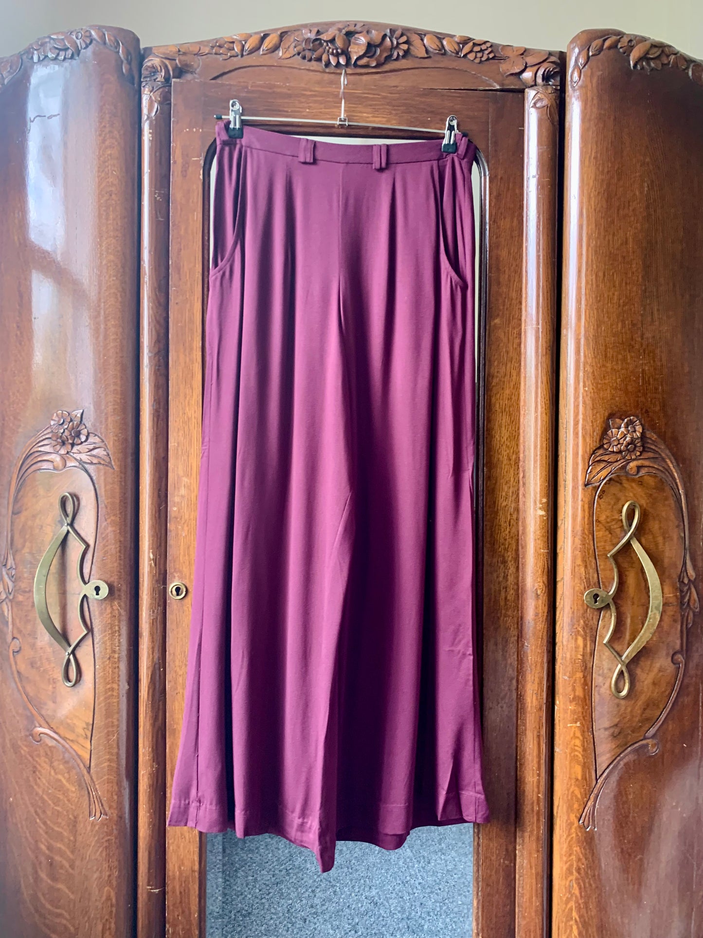 SAMPLE Kensington Trousers burgundy 12