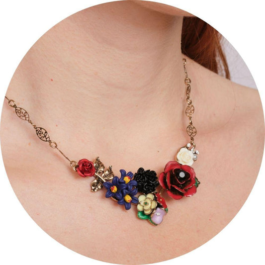Frida Khalo inspired necklace