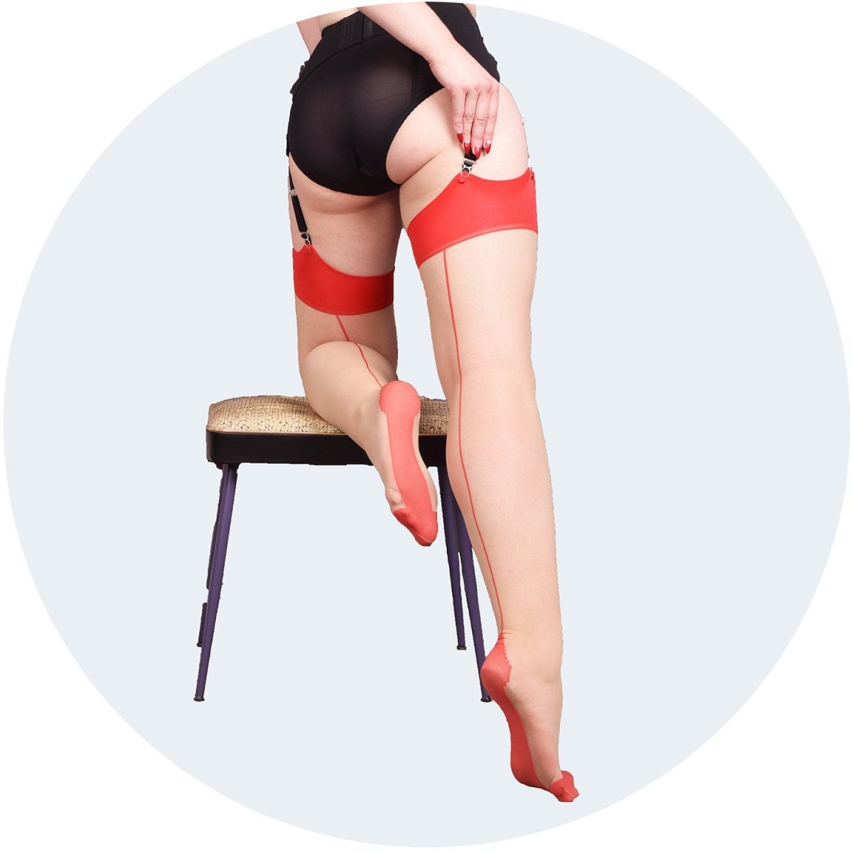 Glamour Seamed Stockings